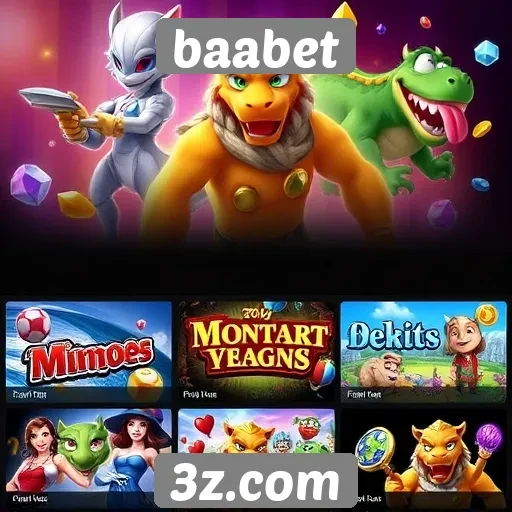 Novos jogos em destaque na plataforma baabet